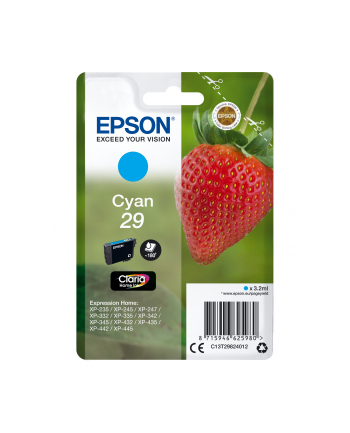 Tusz T2982 CYAN  3.2ml do serii XP modele 235~445 nr 1