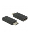 Delock Adapter Displayport 1.2 męski > saver gniazd Displayport żeński - nr 2