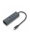 i-tec USB-C Metal 3-portowy HUB z adapterem Gigabit Ethernet - nr 13