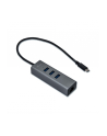 i-tec USB-C Metal 3-portowy HUB z adapterem Gigabit Ethernet - nr 24