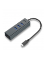 i-tec USB-C Metal 3-portowy HUB z adapterem Gigabit Ethernet - nr 42