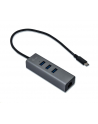 i-tec USB-C Metal 3-portowy HUB z adapterem Gigabit Ethernet - nr 5