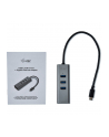 i-tec USB-C Metal 3-portowy HUB z adapterem Gigabit Ethernet - nr 61