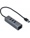 i-tec USB 3.0 Metal 3-portowy HUB z adapterem Gigabit Ethernet - nr 3