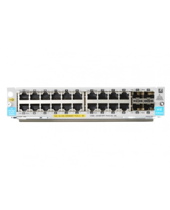 Hewlett Packard Enterprise ARUBA 20-port 10/100/1000BASE-T PoE+/4-port 1G/10GbE SFP+ MACsec v3 zl2 Module J9990A nr 2