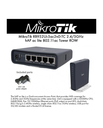 MikroTik RB952Ui-5ac2nD-TC nr 1