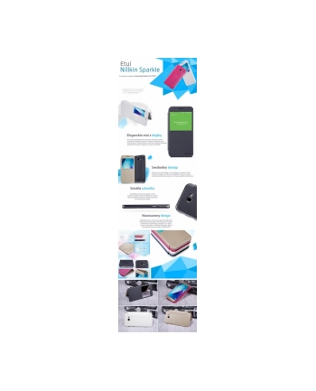 Nillkin Etui Sparkle dla Samsung Galaxy A5 2017 White nr 1