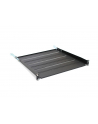 ASSMANN Półka do szaf 450mm 19' 483x450mm 1U czarna z regulacją i podporą - nr 1