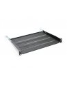 ASSMANN Półka do szaf 450mm 19' 483x450mm 1U czarna z regulacją i podporą - nr 6
