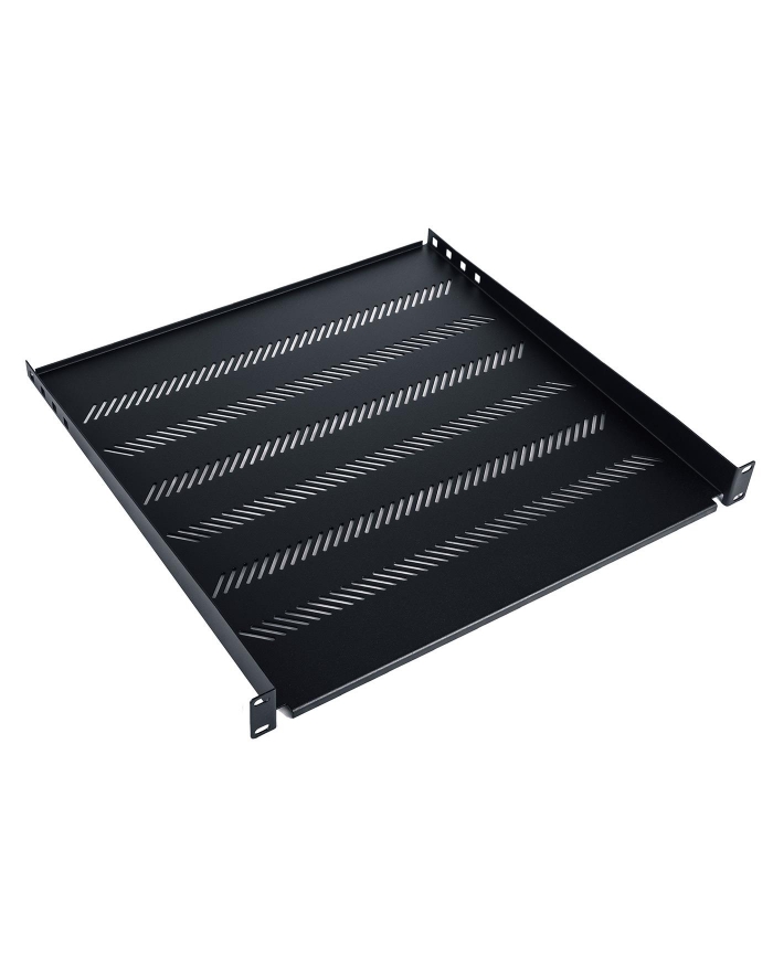 ASSMANN Półka do szaf 450mm 19' 483x450mm 1U czarna z regulacją i podporą główny