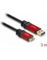Delock Kabel USB 3.0-A > micro-B męskie / męskie 3m Premium - nr 19