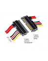 Delock Przewód przedłużający SATA 6 Gb/s 22-pin > SATA 22-pin (5V+12V) 10cm - nr 2