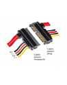 Delock Przewód przedłużający SATA 6 Gb/s 22-pin > SATA 22-pin (5V+12V) 10cm - nr 4