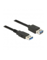 Delock Kabel Przedłużacz USB 3.0 AM-AF, 3m, czarny - nr 10