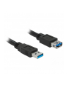 Delock Kabel Przedłużacz USB 3.0 AM-AF, 3m, czarny - nr 17