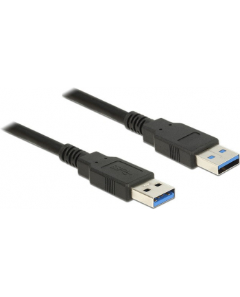 Delock Kabel USB 3.0 AM-AM, 0.5m, czarny nr 2
