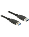Delock Kabel USB 3.0 AM-AM, 0.5m, czarny - nr 20