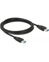 Delock Kabel USB 3.0 AM-AM, 1.5m, czarny - nr 13