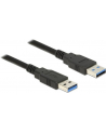 Delock Kabel USB 3.0 AM-AM, 1.5m, czarny - nr 17