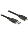 Delock Kabel Micro USB 3.0 AM-BM, 2m, czarny - nr 8