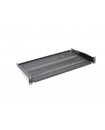 ASSMANN Półka do szaf 250mm 19' 483x250mm 1U czarna z regulacją i podporą nr 2