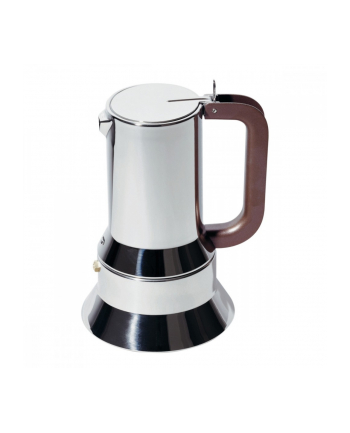 ALESSI Kawiarka do espresso ze stali nierdzewnej do indukcji, średnia nr 2