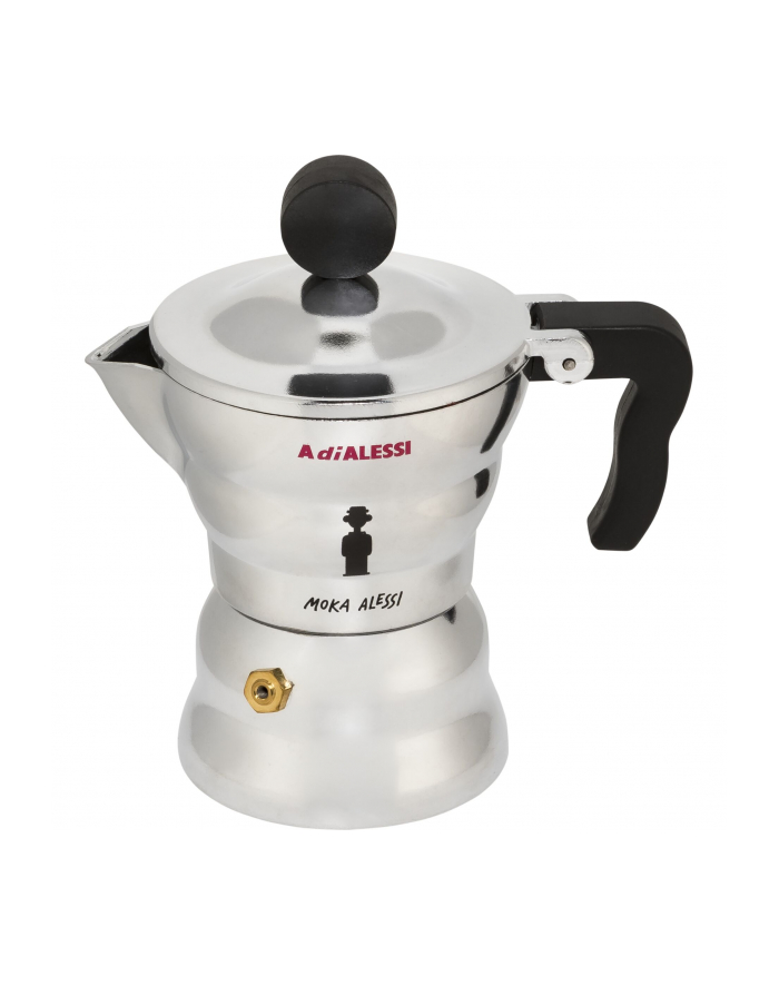 MOKA ALESSI Kawiarka do espresso z aluminium, mała główny