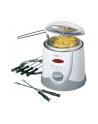 Frytownica Clatronic FFR 2916 z fondue (1l 840W biało-szara) - nr 19