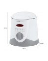 Frytownica Clatronic FFR 2916 z fondue (1l 840W biało-szara) - nr 26