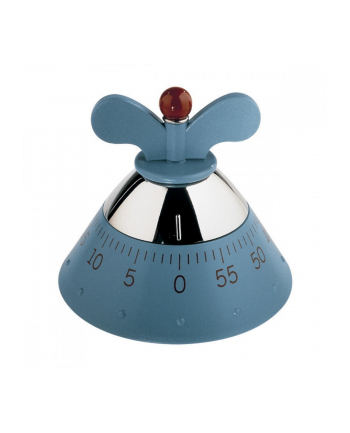 ALESSI KITCHEN TIMER Czasomierz kuchenny z termoplastiku, niebieski