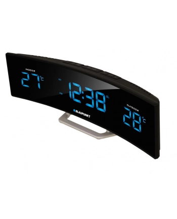 Radiobudzik Blaupunkt CR12BK, FM PLL, temperature in/out | czarne nr 1