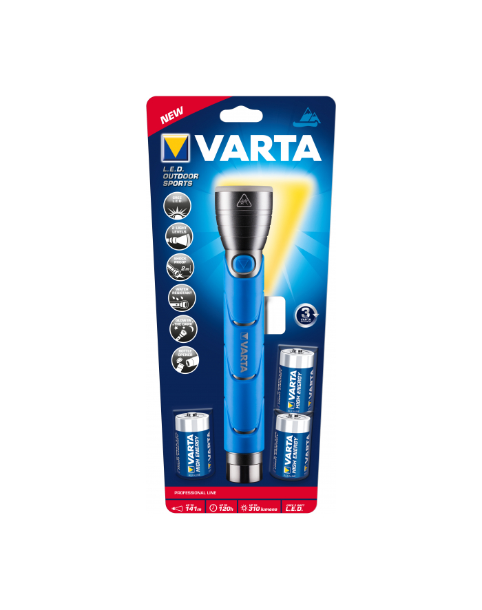 Varta Latarka LED OUTDOOR SPORTS COMFORT LANTERN (+3xC) 310 lm główny