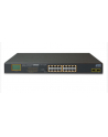 PLANET GSW-1820VHP PoE+; 16x GIGA; 2xSFP; 300W - nr 16