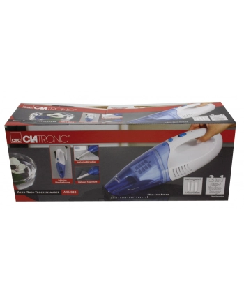 Odkurzacz Akumulatorowy Clatronic AKS 828 (akumulatorowy 2W biało-niebieski) nr 1