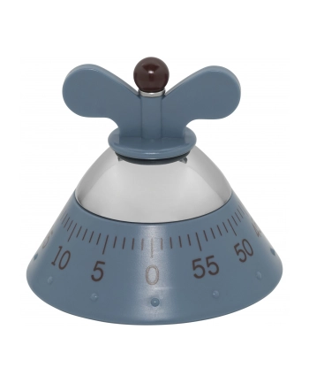 ALESSI KITCHEN TIMER Czasomierz kuchenny z termoplastiku, niebieski nr 2