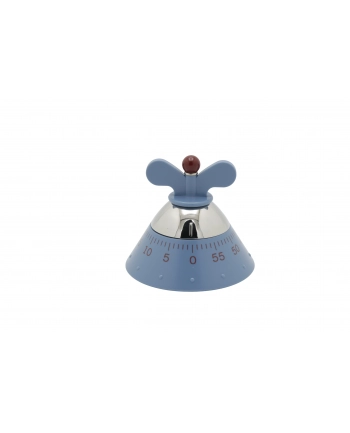 ALESSI KITCHEN TIMER Czasomierz kuchenny z termoplastiku, niebieski nr 1