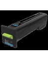 Lexmark Toner Corporate Cyan Ultra H Cart CX825/860 - nr 12