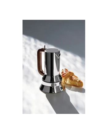 ALESSI Kawiarka do espresso ze stali nierdzewnej do indukcji, średnia nr 2