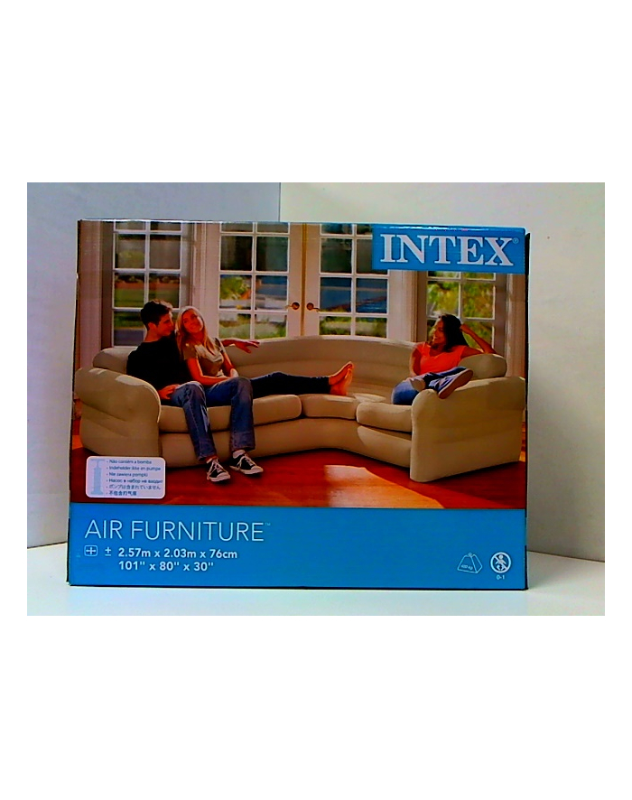 Intex Corner Sofa 257x203x76cm 168575NP główny