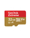 SANDISK EXTREME microSDHC 32 GB 100/60 MB/s A1 C10 V30 UHS-I U3 - GoPro - nr 57