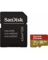 SANDISK EXTREME microSDHC 32 GB 100/60 MB/s A1 C10 V30 UHS-I U3 Mobile - nr 55