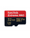SANDISK EXTREME PRO microSDHC 32GB 100/90 MB/s A1 C10 V30 UHS-I U3 - nr 3