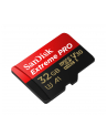 SANDISK EXTREME PRO microSDHC 32GB 100/90 MB/s A1 C10 V30 UHS-I U3 - nr 52