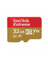 SANDISK EXTREME microSDHC 32 GB 100/60 MB/s A1 C10 V30 UHS-I U3 - GoPro - nr 56