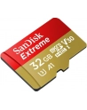 SANDISK EXTREME microSDHC 32 GB 100/60 MB/s A1 C10 V30 UHS-I U3 - GoPro - nr 63