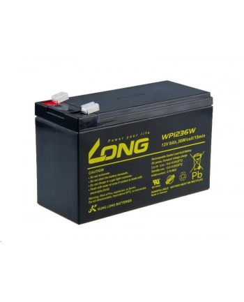 Long 12V 9Ah akumulator kwasowo-ołowiowy HighRate F2 nr 1