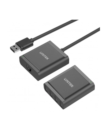 Przedłużacz Unitek USB 2.0 over IP do 100m do 4x USB; Y-2516 nr 1