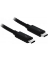 Kabel Thunderbolt 3 Delock M/M 1.5m czarny - nr 16