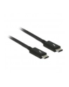 Kabel Thunderbolt 3 Delock M/M 1.5m czarny - nr 22