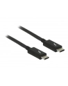 Kabel Thunderbolt 3 Delock M/M 1.5m czarny - nr 26